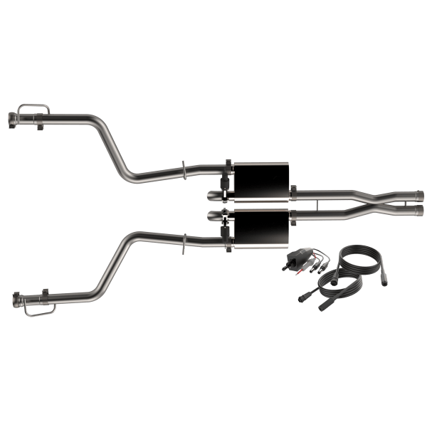 2015 - 2023 Dodge Challenger 6.2/6.4L QTP Screamer Cat Back - R70オートパーツ【公式】