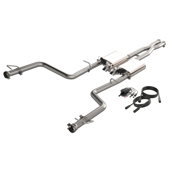 2015 - 2023 Dodge Challenger 6.2/6.4L QTP Screamer Cat Back - R70オートパーツ【公式】