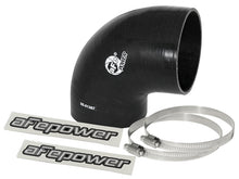 画像をギャラリービューアに読み込む, aFe Magnum FORCE Intake Coupling Kit (4 IN ID to 3-4/5 IN ID x 90 Deg.) Elbow Coupler - Black