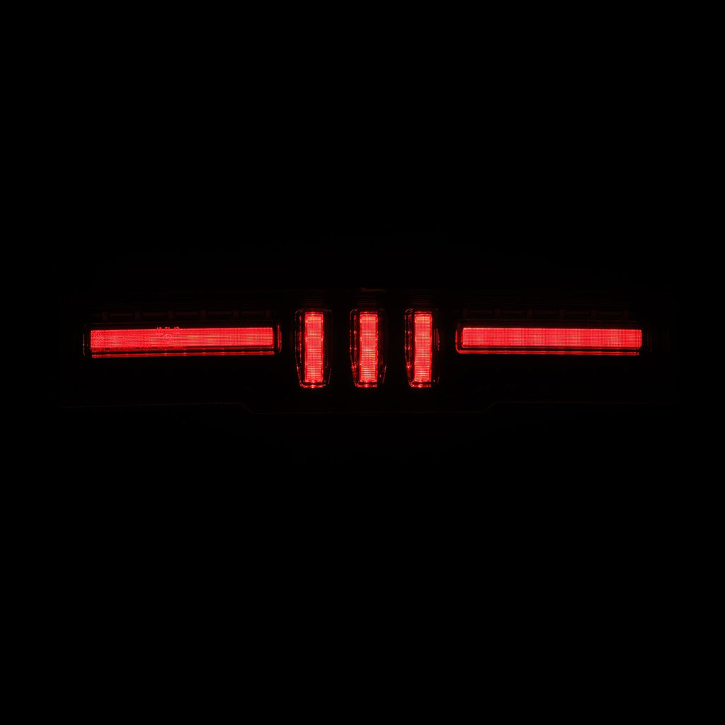 AlphaRex 21-24 Toyota GR86 / 21-24 Subaru BRZ NOVA-Series Prismatic LED Fourth Brake Light Blk Smoke
