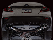 画像をギャラリービューアに読み込む, AWE Tuning 22-25 Subaru VB WRX Track Edition Axle-Back Exhaust - Chrome Silver Tips