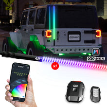 画像をギャラリービューアに読み込む, XK Glow 1x 48 XKmax RGBW Advanced App Control LED Whip Light Kit for 4x4 Offroad UTV ATV