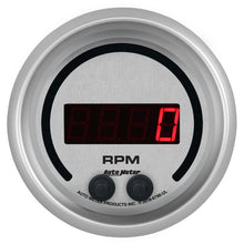 画像をギャラリービューアに読み込む, Autometer 85.7mm Silver 0-16K RPM Tachometer Ultra-Lite Elite Digital Gauge