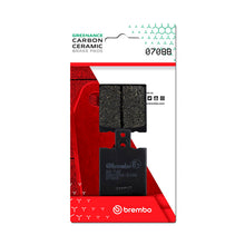 画像をギャラリービューアに読み込む, Brembo OE Benelli Velvet Carbon Ceramic Brake Pad - Rear