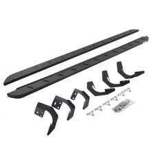 画像をギャラリービューアに読み込む, Go Rhino 19-22 Ram 1500 CC 4DR (Not Classic) RB10 Slim Running Boards Kit (w/Brackets) - Tex. Blk