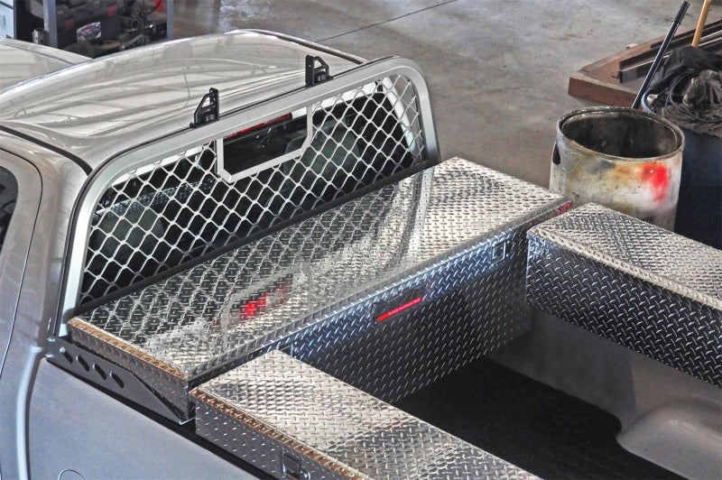 Dee Zee 13-23 Dodge/Ram Ram Cargo Management Cab Rack - Silver Mesh