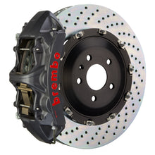 画像をギャラリービューアに読み込む, Brembo 05-13 Corvette Front GTS BBK 6 Piston Cast 365x34 2pc Rotor Drilled-Black HA