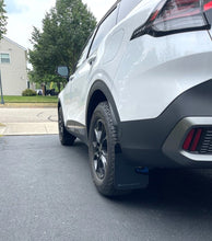 画像をギャラリービューアに読み込む, Rally Armor 23-26 Kia Sportage Black UR Mud Flap w/ Metallic Black Logo