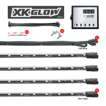 画像をギャラリービューアに読み込む, XK Glow 3 Million Color XKGLOW LED Accent Light Car/Truck Kit 8x24In Tubes