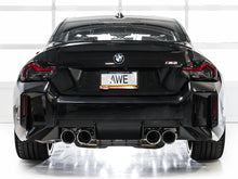 画像をギャラリービューアに読み込む, AWE Tuning 23-24 BMW G87 M2 SwitchPath Edition Exhaust - Chrome Silver Tips
