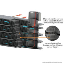 画像をギャラリービューアに読み込む, Mishimoto Universal 13-Row Stacked Plate Transmission Cooler