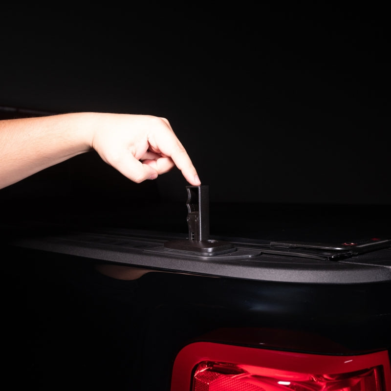 Putco 14-18 Chevrolet Silverado LD/GMC Sierra LD Push-Up Tie Handle (Driver side rear) - black