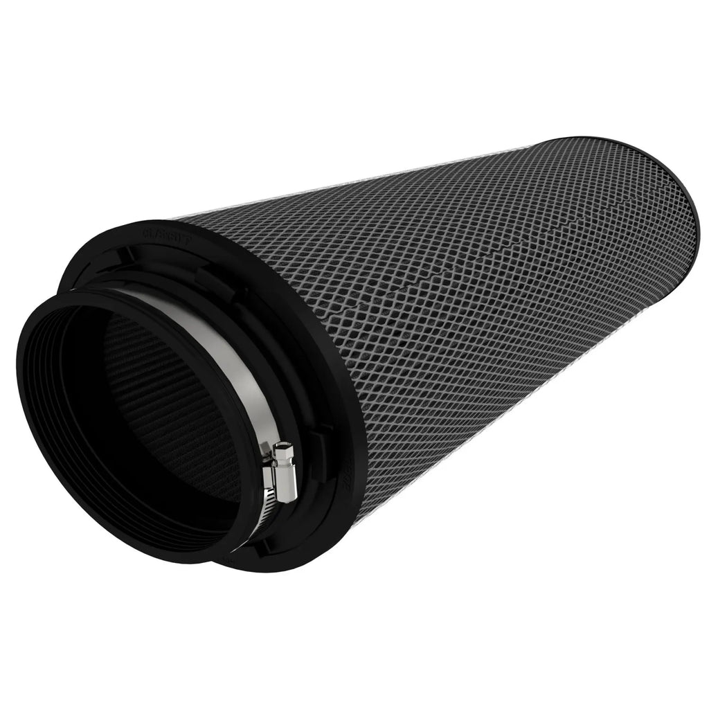 aFe POWER Magnum FLOW Blk Pro 5R Air Filter 6.75x5in Flange x 9.25x7.5 Base x 7.75x6 Top x 18 Height