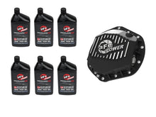 画像をギャラリービューアに読み込む, aFe Power Front/Rear Diff Cover Kit w/ Oil 01-10 GM Diesel Trucks V8 (AAM 9.25 &amp; AAM 11.5-14)