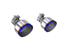 画像をギャラリービューアに読み込む, MBRP T304 SS Burnt End Tip 2.125inID, 5inOD Out, 7.25in Length, Pair 17-25 BRZ / GR86