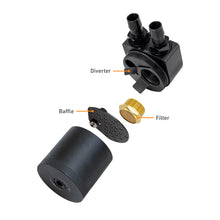 画像をギャラリービューアに読み込む, Mishimoto 2025+ RAM 1500 3.0L Hurricane Baffled Oil Catch Can Kit - Black