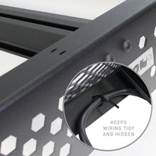 画像をギャラリービューアに読み込む, Go Rhino 24-25 Toyota Tacoma Double Cab Pickup Ceros Low Profile Roof Rack - Tex. Blk