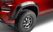 画像をギャラリービューアに読み込む, Bushwacker 19-23 Chevrolet Silverado 1500 (Excl. ZR2) Pocket Style Fender Flares 4pc - Smooth Black