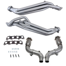画像をギャラリービューアに読み込む, BBK 15-23 Ford Mustang GT 5.0 1-7/8in Long Tube Headers w/High Flow Catted Mid Pipe (Ti Ceramic)