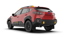 画像をギャラリービューアに読み込む, Rally Armor 24-26 Subaru Crosstrek (Wilderness Only) Black UR Mud Flap W/White Logo No Drilling Req