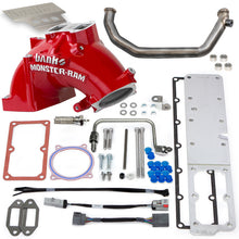 画像をギャラリービューアに読み込む, Banks Power 07.5-12 Ram Cab Chassis 6.7L Diesel Monster-Ram Intake System w/Fuel Line - Red