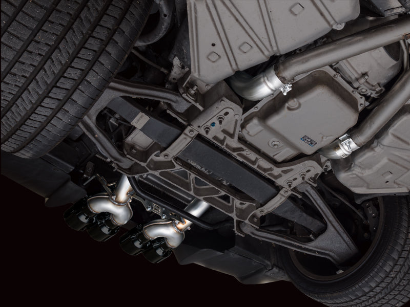 AWE Tuning 05-07 C6 Chevrolet Corvette 6.0L Track Edition Axle-Back Exhaust w/ Diamond Black Tips