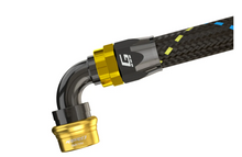 画像をギャラリービューアに読み込む, GReddy PRO/SPEC AN06 90 Degree Quick Release Hose End(s) Black/Gold