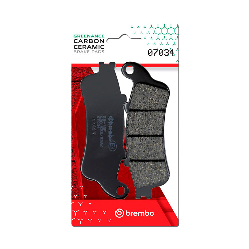 Brembo OE Honda Fes Carbon Ceramic Brake Pad - Front