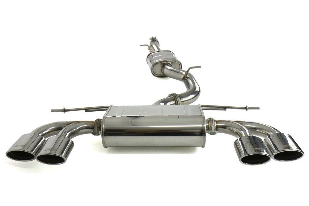 Invidia 14-17 VW Golf-R Q300 w/ Oval Stainless Steel Tips Cat-Back Exhaust