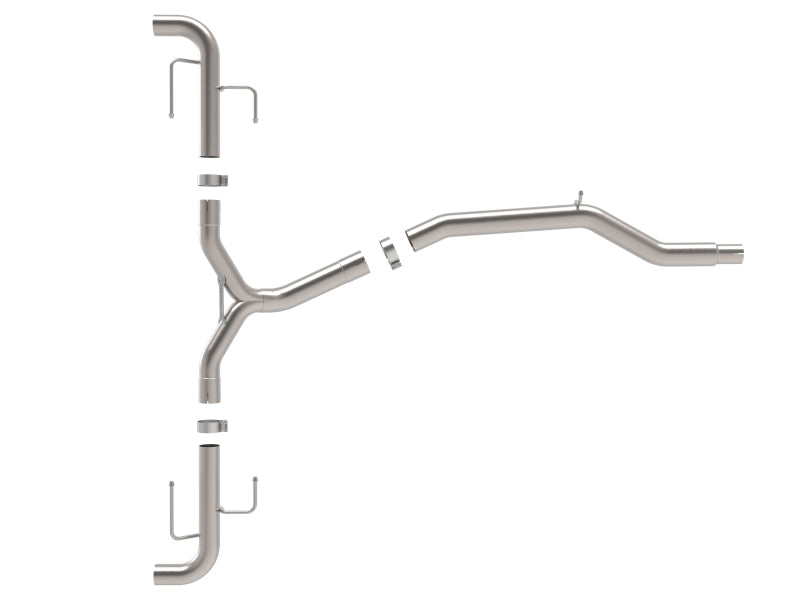 aFe MACH Force-Xp 3in to 2-1/2in Stainless Axle-Back Exhaust System Alfa Romeo Stelvio 17-26 L4-2.0L
