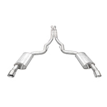 画像をギャラリービューアに読み込む, Stainless Works 2024 Mustang GT Catback Dual Tips Redline Sound X-Pipe Factory Connect Exhaust