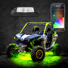 画像をギャラリービューアに読み込む, XK Glow Rock Light w/ XKchrome App Controlled Bluetooth Advanced Kit 8pc RGB 6W