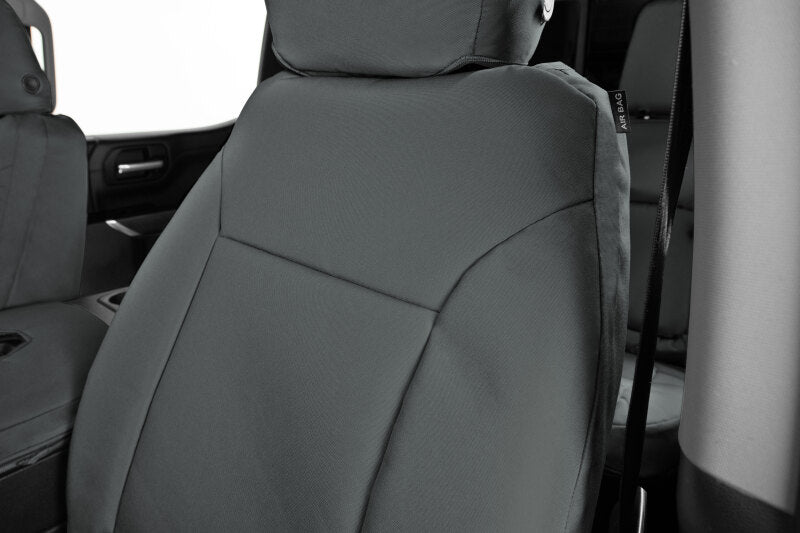 Covercraft 20-23 Toyota Tacoma Endura PrecisionFit Custom Front Row Seat Covers - Charcoal/Charcoal