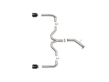 画像をギャラリービューアに読み込む, aFe 20-21 Kia Forte GT 1.6L 3in-2.5in 304 Stainless Steel Axle-Back Exhaust w/ Black Tips