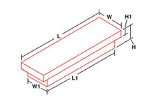 画像をギャラリービューアに読み込む, Dee Zee Universal Tool Box - Specialty Narrow BT Alum MID SIZE