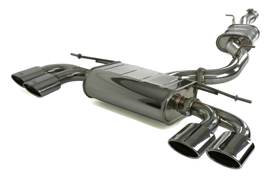 Invidia 14-17 VW Golf-R Q300 w/ Oval Stainless Steel Tips Cat-Back Exhaust