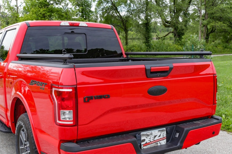 Dee Zee 04-23 Ford F-150/Super Duty Hex Series Side Rails - Texture Black 8Ft Bed