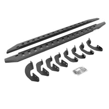 画像をギャラリービューアに読み込む, Go Rhino 07-21 Toyota Tundra DC 4DR RB20 Slim Running Boards Kit (Incl. Brackets) - Bedliner Coating