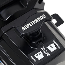 画像をギャラリービューアに読み込む, Superwinch 12000 LBS 12V DC 3/8in x 80ft Synthetic Rope SX12SR Winch - Semi Gloss Black