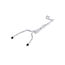 画像をギャラリービューアに読み込む, MBRP 2025 RAM RHO 3in Dual Split Rear Cat Back w/ Carbon Fiber Tips - T304