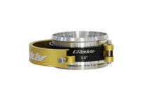 画像をギャラリービューアに読み込む, GReddy 3.5 Inch Gold Anodized Aluminum Boost Tube Clamp Set