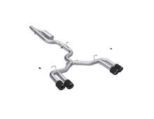 画像をギャラリービューアに読み込む, MBRP 22-24 Audi S3 2.0L Armor Pro T304 SS 3in Cat-Back Quad Split Rear Exhaust w/ Carbon Fiber Tips