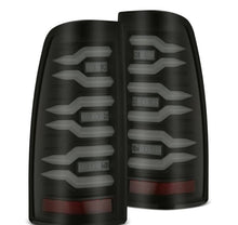 画像をギャラリービューアに読み込む, AlphaRex 99-06 Chevrolet Silverado/99-06 GMC Sierra LUXX-Series LED Tail Lights - Black