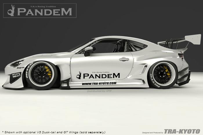 GReddy Scion FR-S Pandem Wide Body V3 Rear Diffuser
