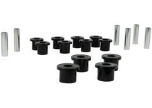 画像をギャラリービューアに読み込む, Whiteline 1987-1995 Jeep Wrangler Spring - Eye Front/Rear And Shackle Bushing
