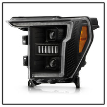 画像をギャラリービューアに読み込む, Spyder Signature 20-21 Ford F150(Halogen Model) Proj. Headlights - Black(PRO-YD-FF15021HALSI-SEQ-BK)