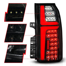 画像をギャラリービューアに読み込む, ANZO 15-20 Chevrolet Tahoe Sequential LED Tube Taillights Black