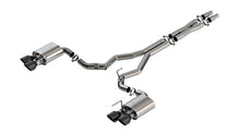 画像をギャラリービューアに読み込む, Borla 2024 Ford Mustang Dark Horse 5.0L V8 w/Active Exhaust ATAK Cat-Back Exhaust System - BC Tips
