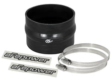 画像をギャラリービューアに読み込む, aFe Magnum FORCE Intake Coupling Kit (4 IN ID x 3 IN L) Straight Coupler w/ Hump - Black