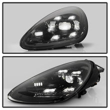 画像をギャラリービューアに読み込む, Spyder 11-14 Porsche Cayenne High-Power LED Headlights - Black (PRO-YD-PCAY11AP-BK)